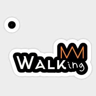 walKING Sticker